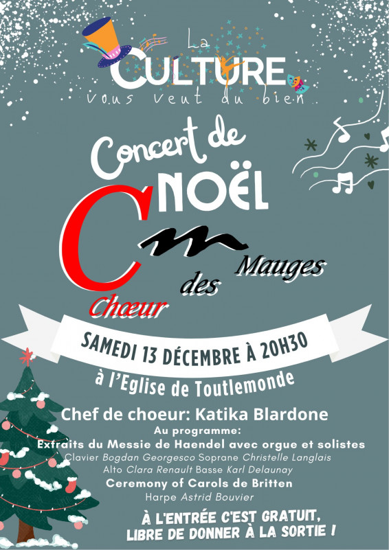 concert de noël toutlemonde