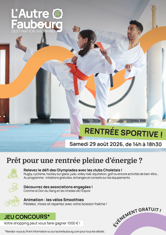 Rentrée sportive - © L'Autre Faubourg Rentrée sportive autre faubourg cholet
