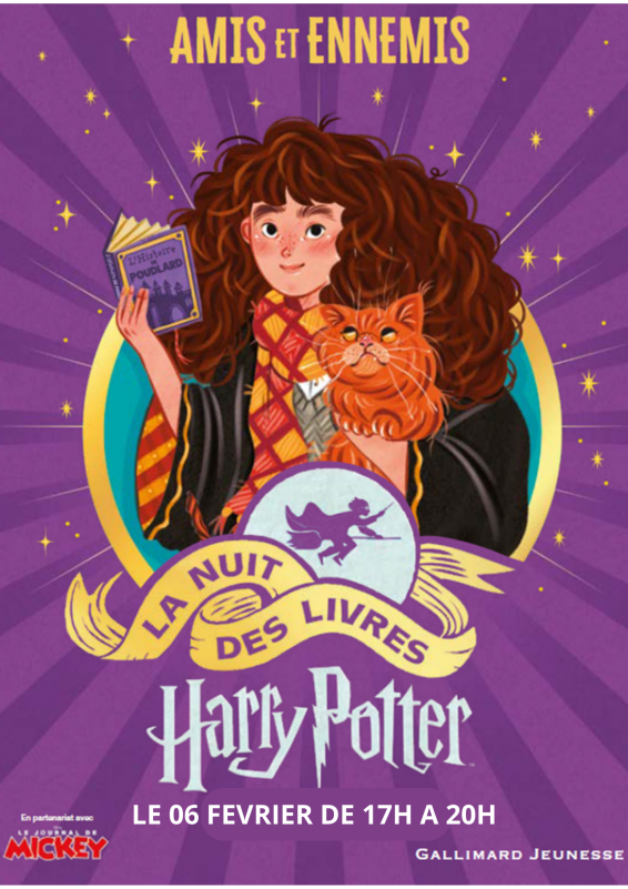 Agenda manifestation Cholet Amis et ennemis La nuit des livres Harry Potter 