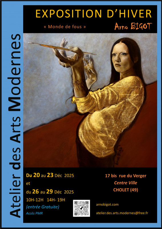 Atelier des Arts Modernes - © Arno Bigot Agenda manifestation Cholet Atelier des Arts Modernes