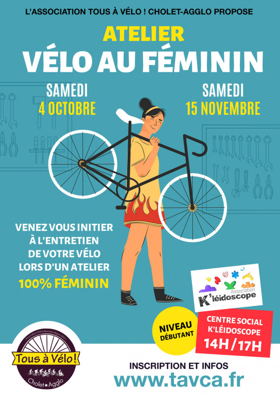 atelier-velo-cholet-49 - © Tous à Vélo atelier-velo-cholet-49