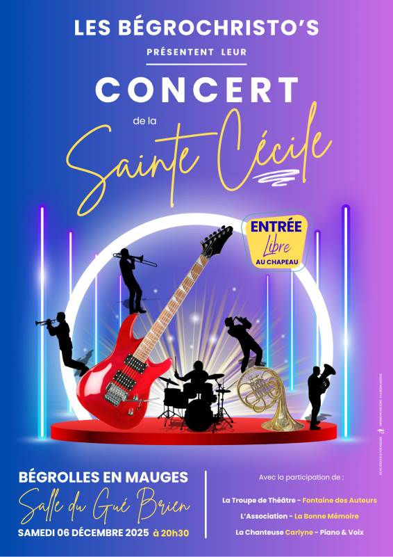 Agenda manifestation Bégrochristo's Ste Cécile Bégrolles en Mauges 