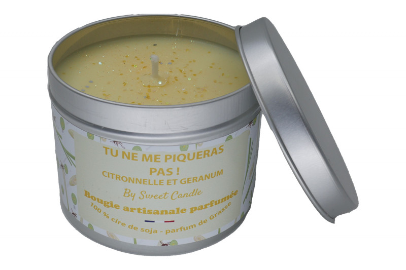 Bougie parfumée - Citronnelle - Géranium