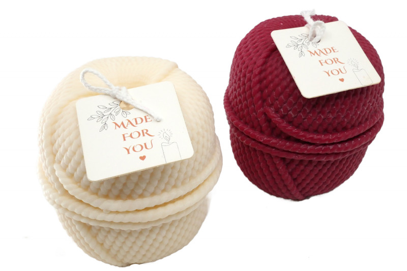 Bougie Parfumée - Pelote de coton