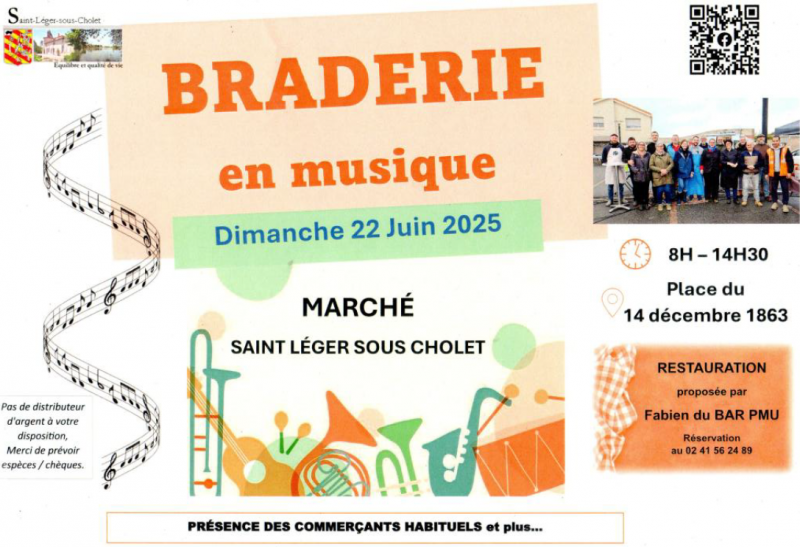 BRADERIE EN MUSIQUE