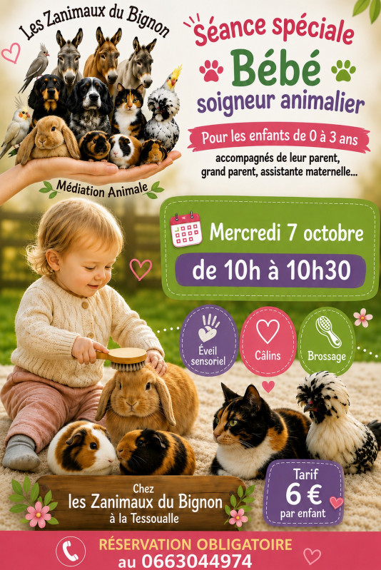 Les Zanimaux du Bignon soignoir animalier