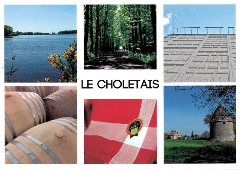 Carte postale touristique Le Choletais