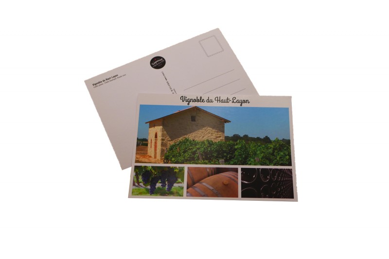 Carte postale touristique Vignoble du Haut-Layon