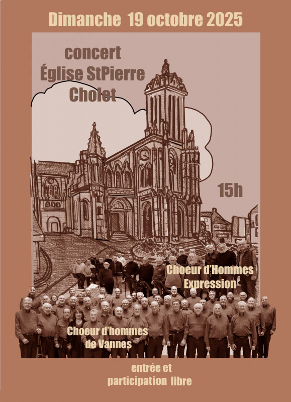 Concert du Choeur d'Hommes Expression