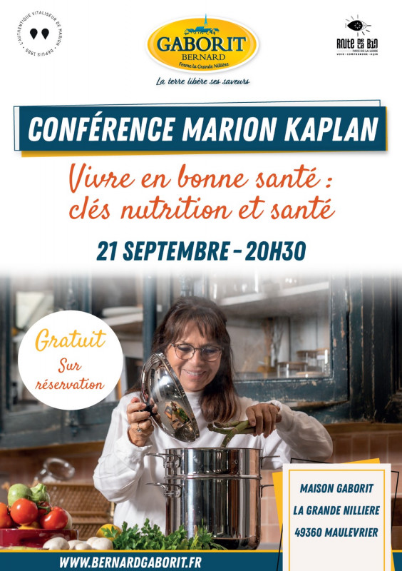 Conférence de Marion Kaplan : Alimentation, Microbiote et Santé