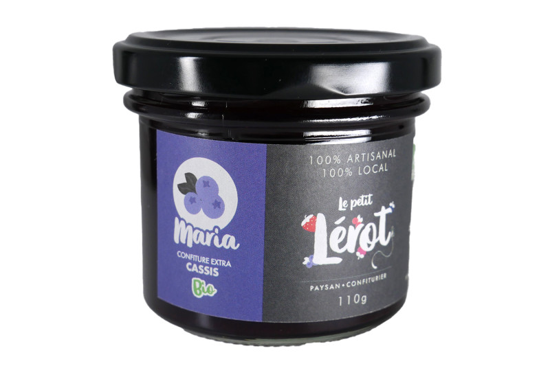 Confiture de Cassis - Maria - 110 gr - © Rosalie LESUR Confiture de Cassis - Maria - 110 gr