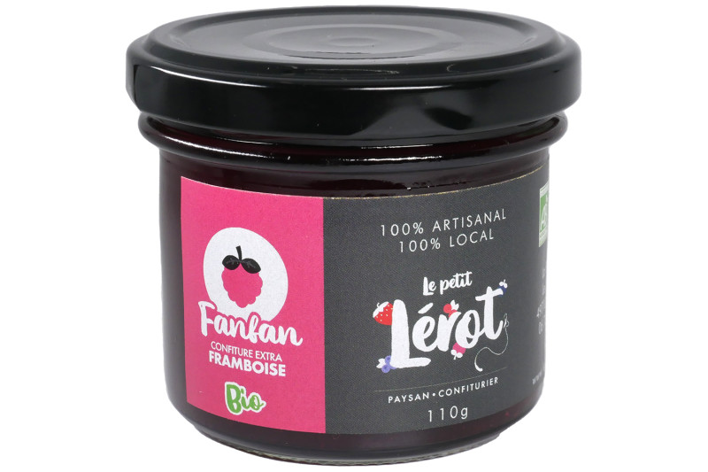 Confiture de Framboise - Fanfan - 110 gr - © Rosalie LESUR Confiture de Framboise - Fanfan - 110 gr
