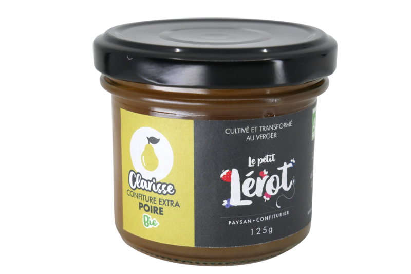 Confiture de Poire - Clarisse - 125 gr - © Rosalie LESUR Confiture de Poire - Clarisse - 125 gr