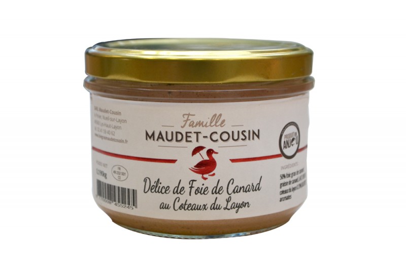 Délice de foie de canard - 100 gr