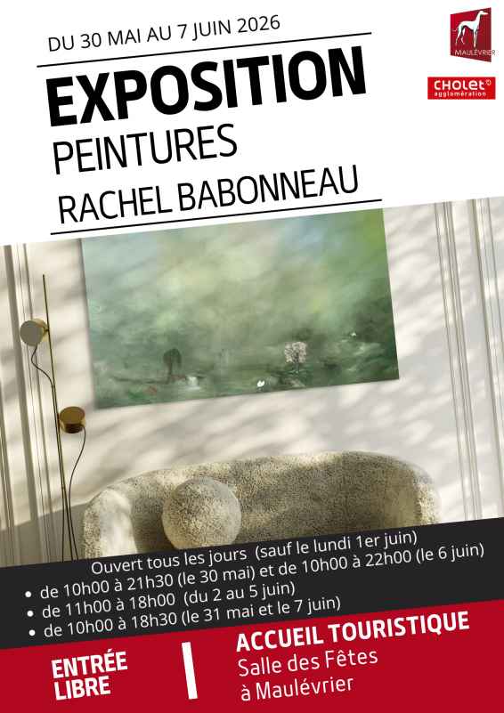Exposition de Rachel BABONNEAU, peintre