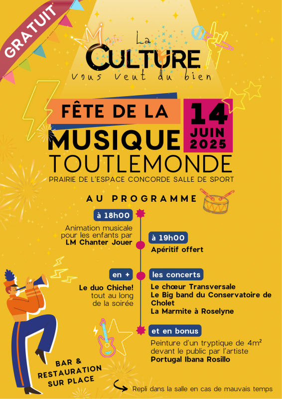 Fête de la musique de Toutlemonde