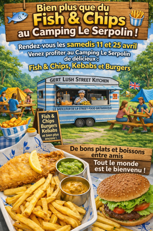 Soirée British Fish-and-chips burgers buvette