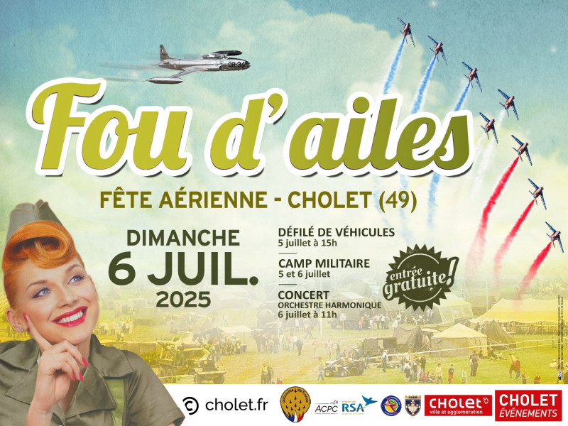 Fou d'ailes fête aérienne cholet