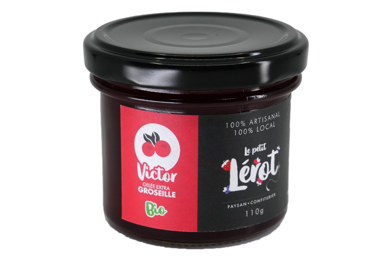 Gelée de Groseille - Victor - 110 gr - © Rosalie LESUR Gelée de Groseille - Victor - 110 gr
