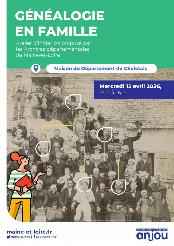 genealogie-cholet-49 - © Maison du Département genealogie-cholet-49