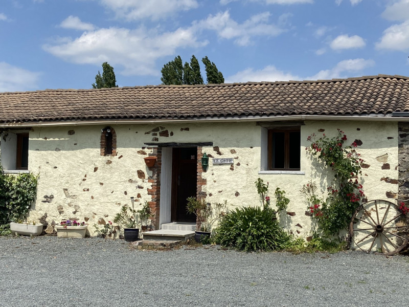 Gîte Le Serpolin Cléré-sur-Layon Terrasse Piscine