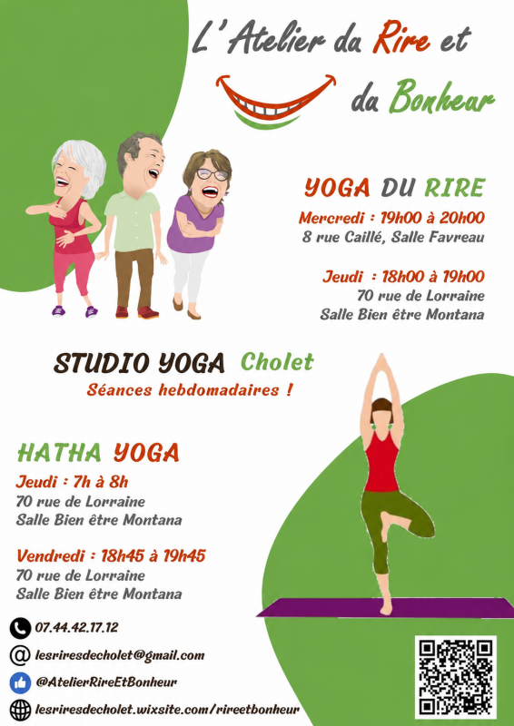 Hatha Yoga - © Atelier du Rire et de bonheur Hatha Yoga