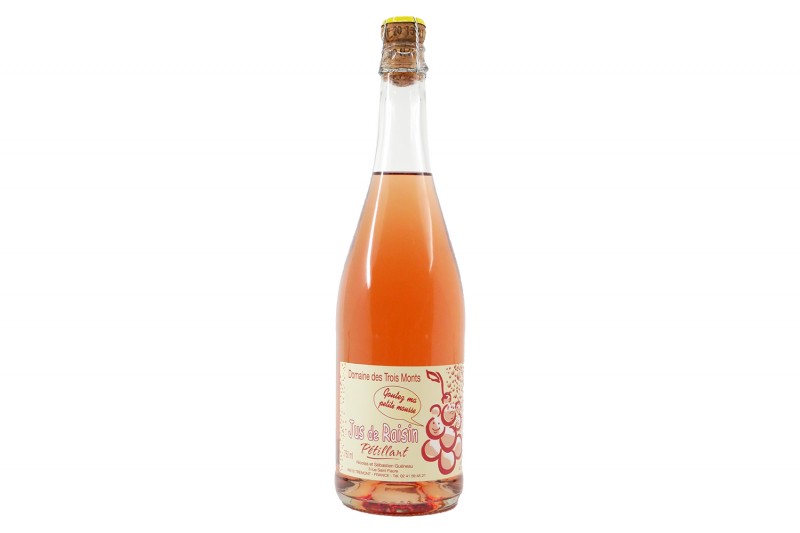 Jus de raisin pétillant sans alcool
