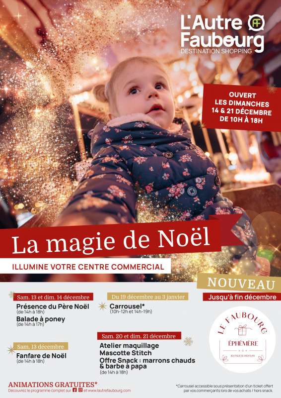 La Magie de NoĂ«l Ă L'Autre Faubourg - © L'Autre FAubourg Agenda manifestation La Magie de NoĂ«l Ă L'Autre Faubourg Cholet