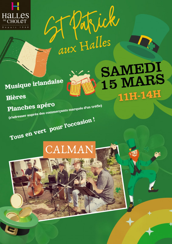  Les halles fêtent la Saint Patrick