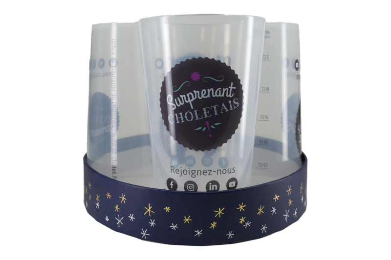 Lot 4 écocups Surprenant Choletais