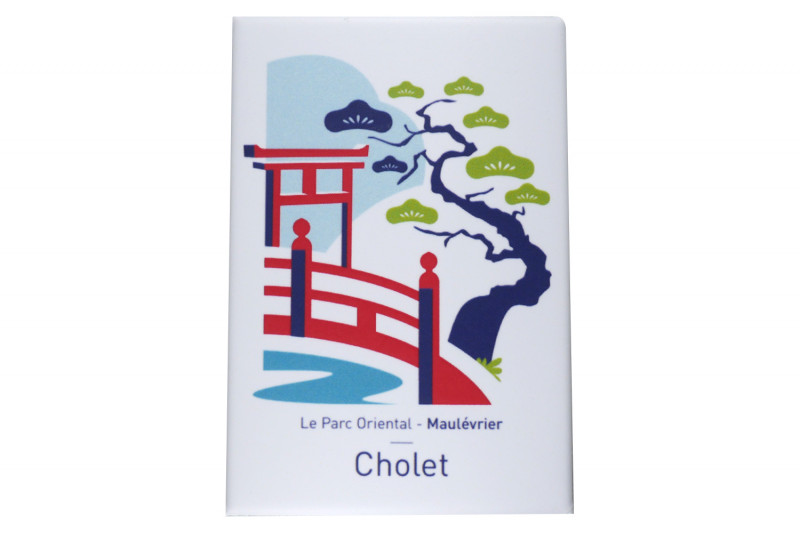Magnet illustré - Parc Oriental - © Rosalie LESUR Magnet illustré - Parc Oriental