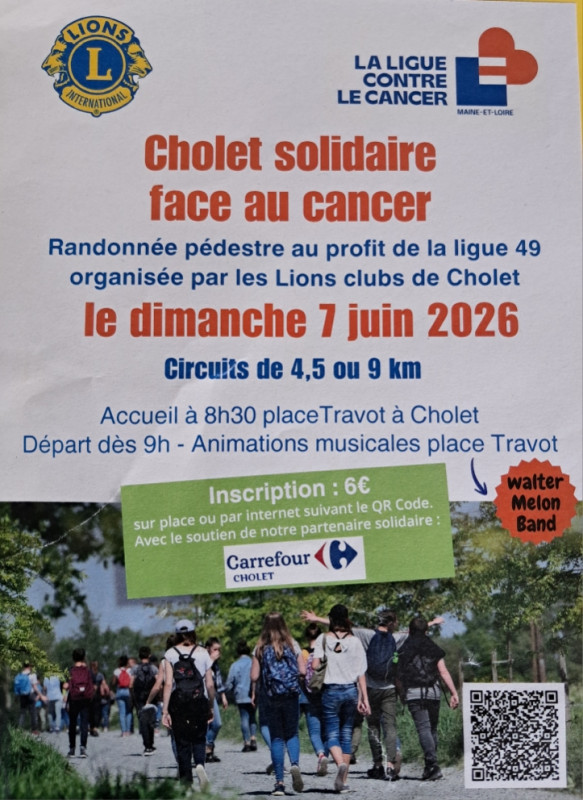 Marche contre le cancer 2026