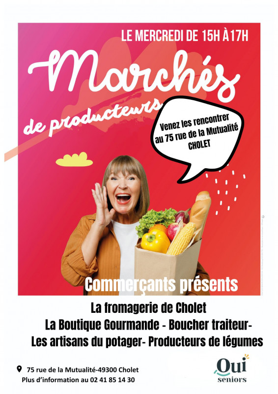 Marché de producteurs locaux - © Les Girandières Marché de producteurs locaux