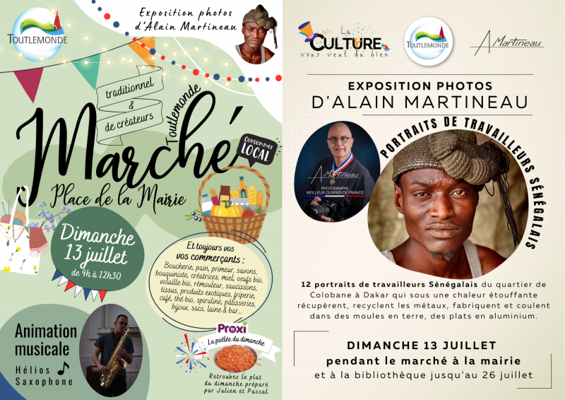 Marché mensuel de Toutlemonde