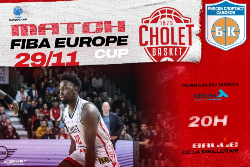Match FIBA Europe Cholet Basket