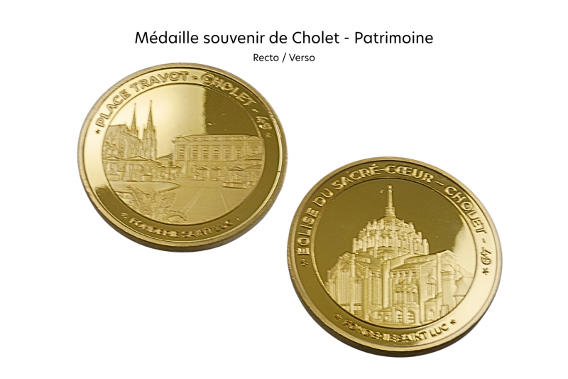 Médaille souvenir de Cholet - Patrimoine