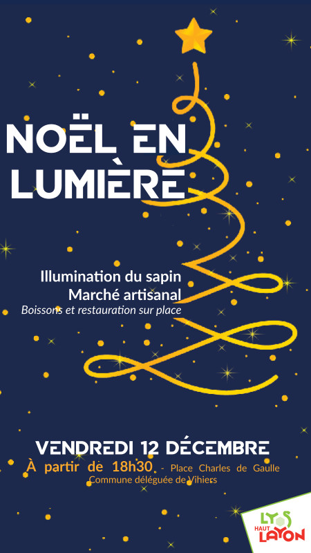 Agenda manifestation Cholet Noël en lumière 