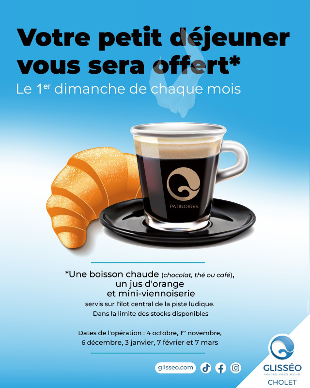 petit-dej-glisseo-cholet-49 - © Glisséo petit-dej-glisseo-cholet-49