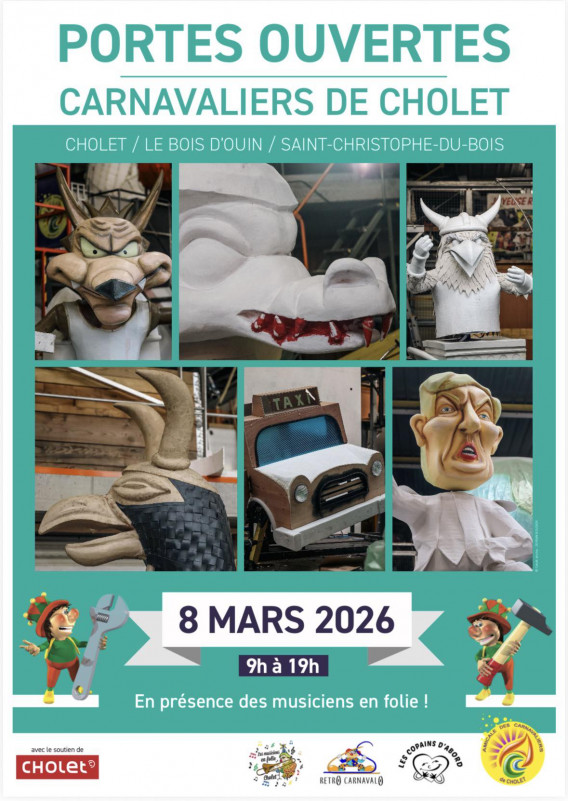 portes ouvertes ateliers carnavaliers cholet
