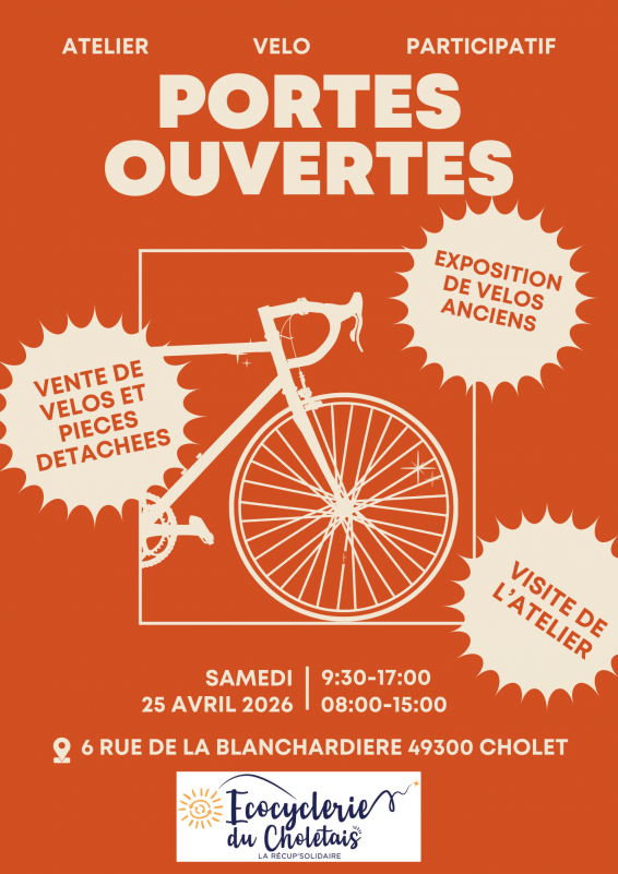 Porte ouverte ecocyclerie du Choletais agenda manifestation 
