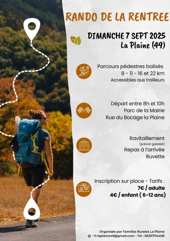 randonnée de la plaine