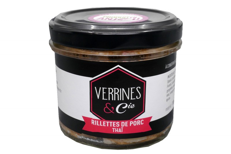 Rillettes de Porc - Thaï - 100g