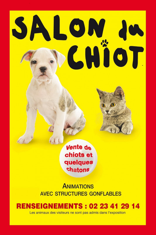 Agenda manifestation Salon du Chiot La Meilleraie Cholet
