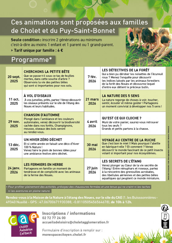 Samedi Famille Nature
