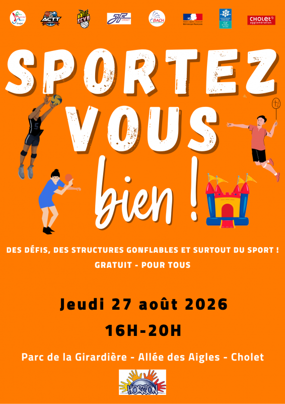 Sportez-vous bien ! - © OMS Cholet Sportez-vous bien !