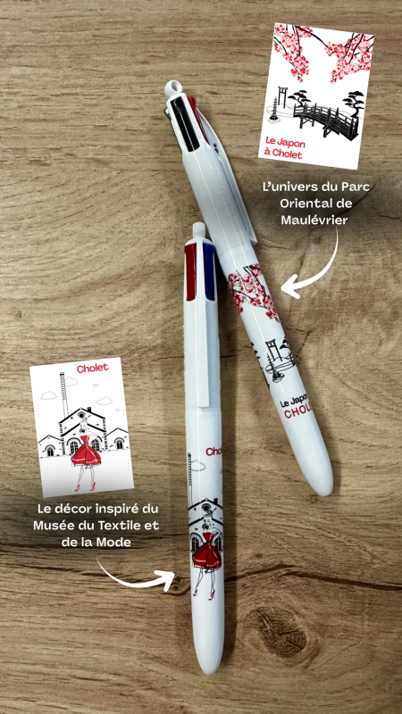 Stylo BIC - 4 couleurs - Cholet - © Justine BOMARD Stylo BIC - 4 couleurs - Cholet