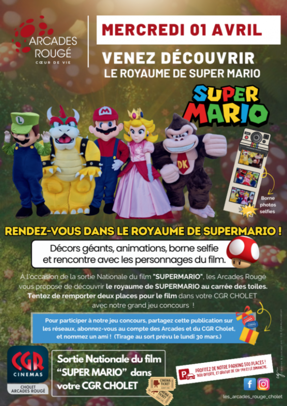 supermario-arcades-rougé cholet