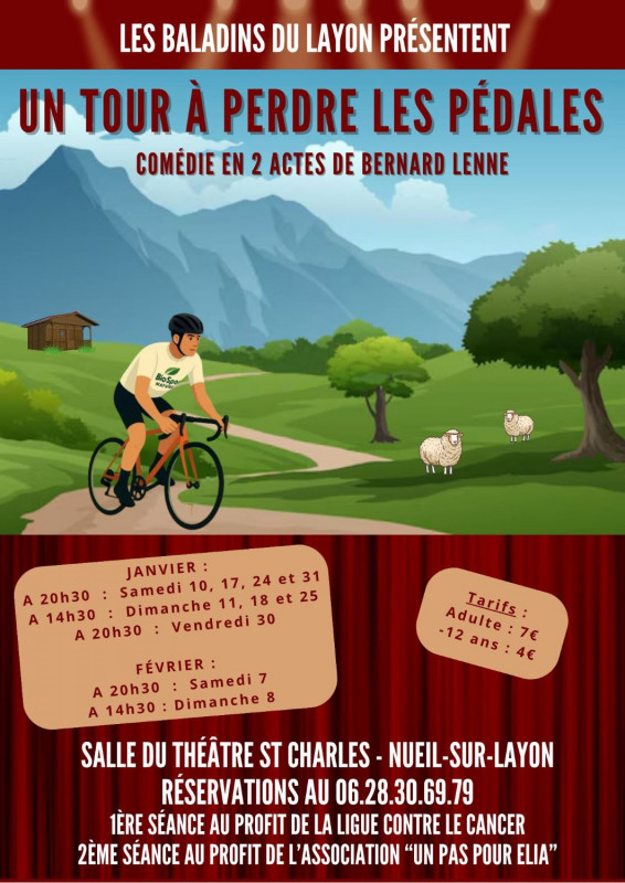 Théâtre Comédie Spectacle Rire Nueil-sur-Layon