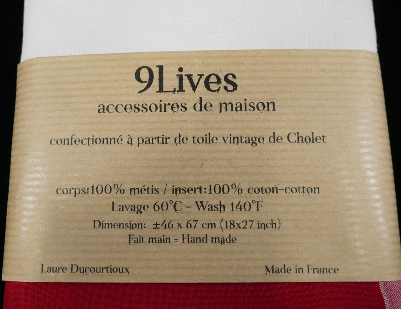 Torchon Mouchoir de Cholet - © Rosalie Lesur Torchon Mouchoir de Cholet