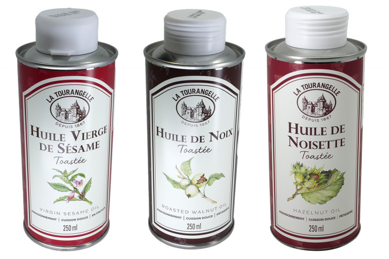 Trio Huiles Fruits Secs - Noix - Noisettes - Sésame